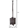 image:imageWinsome Memphis StorageOrganization Cappuccino  Convenient Clothing Organizer with Hanging Hooks amp Umbrella Storage for Entryway Bedroom for Coats Hats Scarves Purses