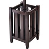image:imageWinsome Memphis StorageOrganization Cappuccino  Convenient Clothing Organizer with Hanging Hooks amp Umbrella Storage for Entryway Bedroom for Coats Hats Scarves Purses