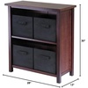 image:imageWinsome Milan Shelf medium WalnutWalnut  Black