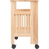 image:imageWinsome Mission 2Shelf Wood Mobile Printer Stand Brown 81628