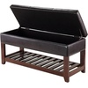 image:imageWinsome Monza Bench with Storage Chest Brown