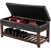 image:imageWinsome Monza Bench with Storage Chest Brown