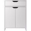 image:imageWinsome Nova Storage Cabinet with Drawer 19 Wide WhiteWhite