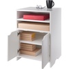 image:imageWinsome Nova Storage Cabinet with Drawer 19 Wide WhiteWhite