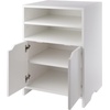 image:imageWinsome Nova Storage Cabinet with Drawer 19 Wide WhiteWhite