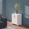 image:imageWinsome Nova Storage Cabinet with Drawer 19 Wide WhiteWhite