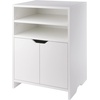 image:imageWinsome Nova Storage Cabinet with Drawer 19 Wide WhiteWhite