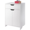 image:imageWinsome Nova Storage Cabinet with Drawer 19 Wide WhiteWhite