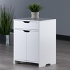 image:imageWinsome Nova Storage Cabinet with Drawer 19 Wide WhiteWhite