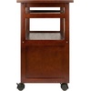 image:imageWinsome Piper 3Shelf Wood Mobile Printer Stand Brown 94427