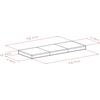 image:imageWinsome Polyurethane Foam Boris 1 Count Pack of 1 Espresso