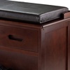 image:imageWinsome Polyurethane Foam Boris 1 Count Pack of 1 Espresso