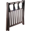 image:imageWinsome Reese Luggage Rack with Storage Shelf for Guest Room Bedroom Foldable No Assembly EspressoCappuccino