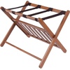 image:imageWinsome Reese Luggage Rack with Storage Shelf for Guest Room Bedroom Foldable No Assembly EspressoTeak