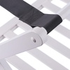 image:imageWinsome Reese Luggage Rack with Storage Shelf for Guest Room Bedroom Foldable No Assembly EspressoWhite