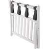 image:imageWinsome Reese Luggage Rack with Storage Shelf for Guest Room Bedroom Foldable No Assembly EspressoWhite