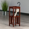 image:imageWinsome Rex Umbrella Stand with Metal Tray Walnut 94712