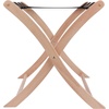 image:imageWinsome Scarlett Luggage Rack in Cappuccino Sturdy Folding Suitcase and Bag Stand for Guest Room Bedroom Must Have Foldable Storage Essential for Guests Small Businesses HomeNatural