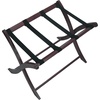 image:imageWinsome Scarlett Luggage Rack in Cappuccino Sturdy Folding Suitcase and Bag Stand for Guest Room Bedroom Must Have Foldable Storage Essential for Guests Small Businesses HomeEspresso