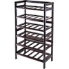 image:imageWinsome Silvi Wine Rack 30 Bottle 6 Tier