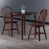 image:imageWinsome Sorella 3Pc Drop Leaf Dining Table with Windsor Chairs Walnut