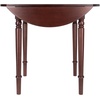 image:imageWinsome Sorella 3Pc Drop Leaf Dining Table with Windsor Chairs Walnut