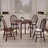 image:imageWinsome Sorella 5Pc Drop Leaf Dining Table with Windsor Chairs Walnut
