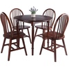image:imageWinsome Sorella 5Pc Drop Leaf Dining Table with Windsor Chairs Walnut