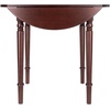 image:imageWinsome Sorella 5Pc Drop Leaf Dining Table with Windsor Chairs Walnut