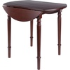 image:imageWinsome Sorella 5Pc Drop Leaf Dining Table with Windsor Chairs Walnut