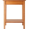 image:imageWinsome Studio End Table  Printer Stand with Drawer for Home Office 29 Honey