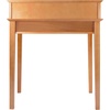 image:imageWinsome Studio Writing Desk with 3 Drawers in Honey Classic Small Home Office Computer Table Sturdy Furniture for Bedroom Living Room Compact amp Convenient for Small SpacesDesk