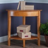 image:imageWinsome Studio Writing Desk with Drawers 29 in Honey Classic Small Home Office Computer Table Sturdy Furniture for Bedroom Living Room Compact amp Convenient for Small Spaces