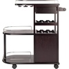 image:imageWinsome Trading Inc Jimmy Cart Espreso 354L x 1539W x 359 H