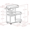 image:imageWinsome Trading Inc Jimmy Cart Espreso 354L x 1539W x 359 H