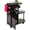 image:imageWinsome Trading Inc Jimmy Cart Espreso 354L x 1539W x 359 H