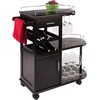 image:imageWinsome Trading Inc Jimmy Cart Espreso 354L x 1539W x 359 H