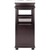 image:imageWinsome Trading Inc Jimmy Cart Espreso 354L x 1539W x 359 H