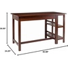 image:imageWinsome Velda Home Office Antique Walnut