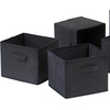 image:imageWinsome Wood Addison 2Pc Storage Bench amp Seat Cushion EspressoEspresso  Black