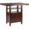 image:imageWinsome Wood Albany 3Pc Set High Table wLadder Back Counter Stools