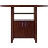 image:imageWinsome Wood Albany 3Pc Set High Table wLadder Back Counter Stools