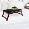image:imageWinsome Wood Ambra Bed Tray WalnutBlack