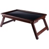 image:imageWinsome Wood Ambra Bed Tray WalnutBlack