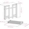image:imageWinsome Wood Clifford StorageOrganization Natural