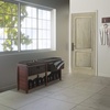 image:imageWinsome Wood Colin Cushion Bench with Baskets