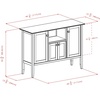 image:imageWinsome Wood Melba Buffet Coffee