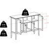 image:imageWinsome Wood Melba Buffet Coffee