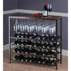 image:imageWinsome Wood Michelle Wine Storage Antique Bronze