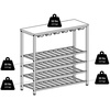 image:imageWinsome Wood Michelle Wine Storage Antique Bronze